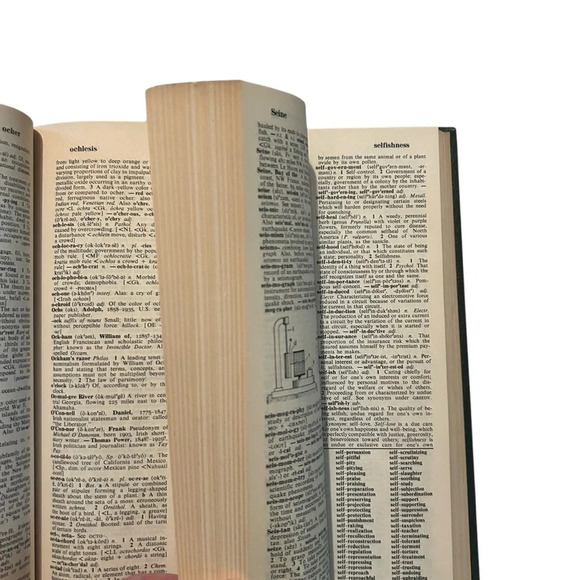 Funk & Wagnalls 1966 Vintage Dictionary Volume 2 L–Z | Hardback Book - Picture 3 of 8